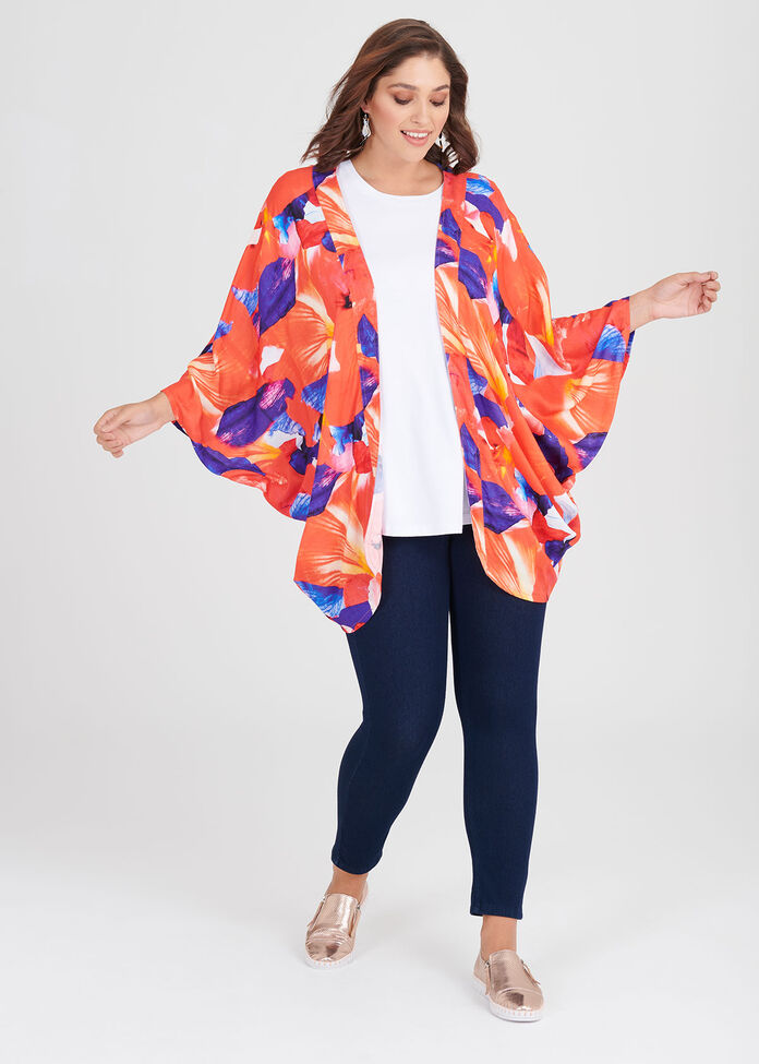 Floral Fresh Shrug, , hi-res
