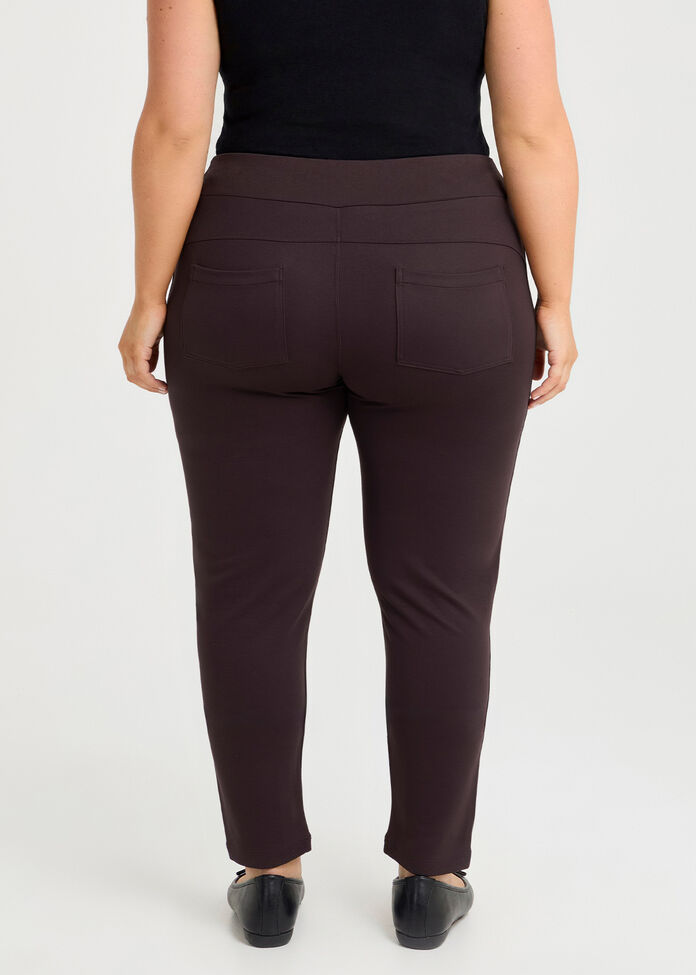 Petite Ponte Cleo Slim Leg Pant, , hi-res