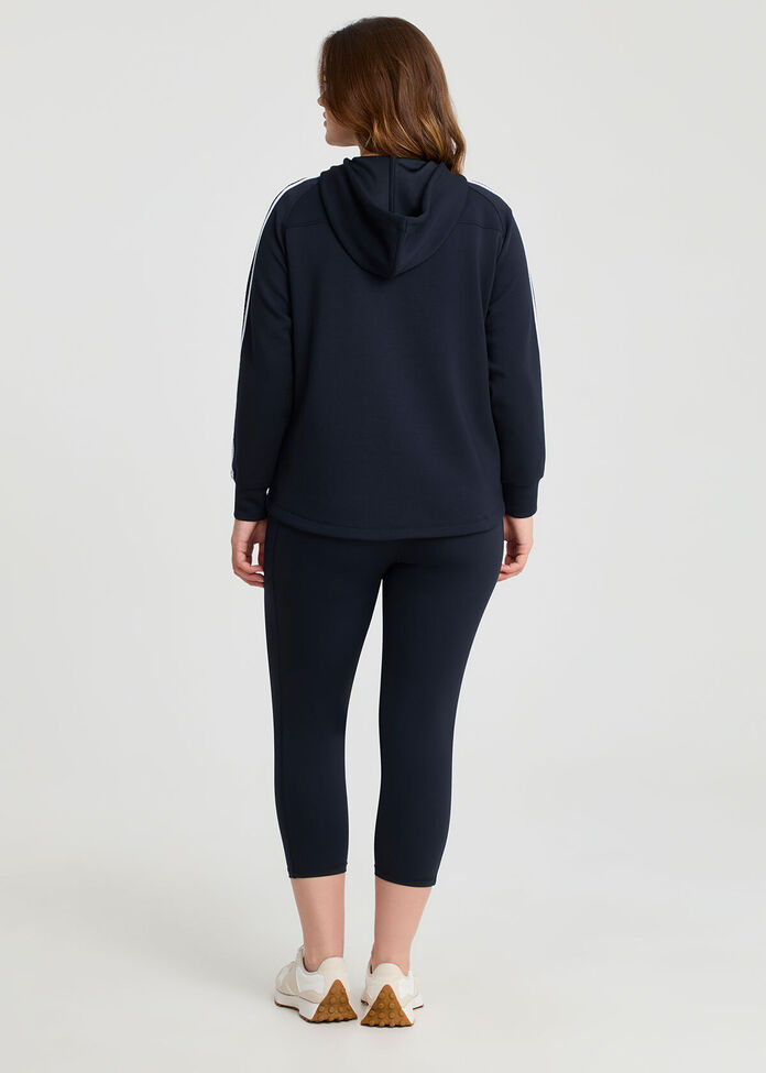 Luxe Touch Zip Through Hoodie, , hi-res