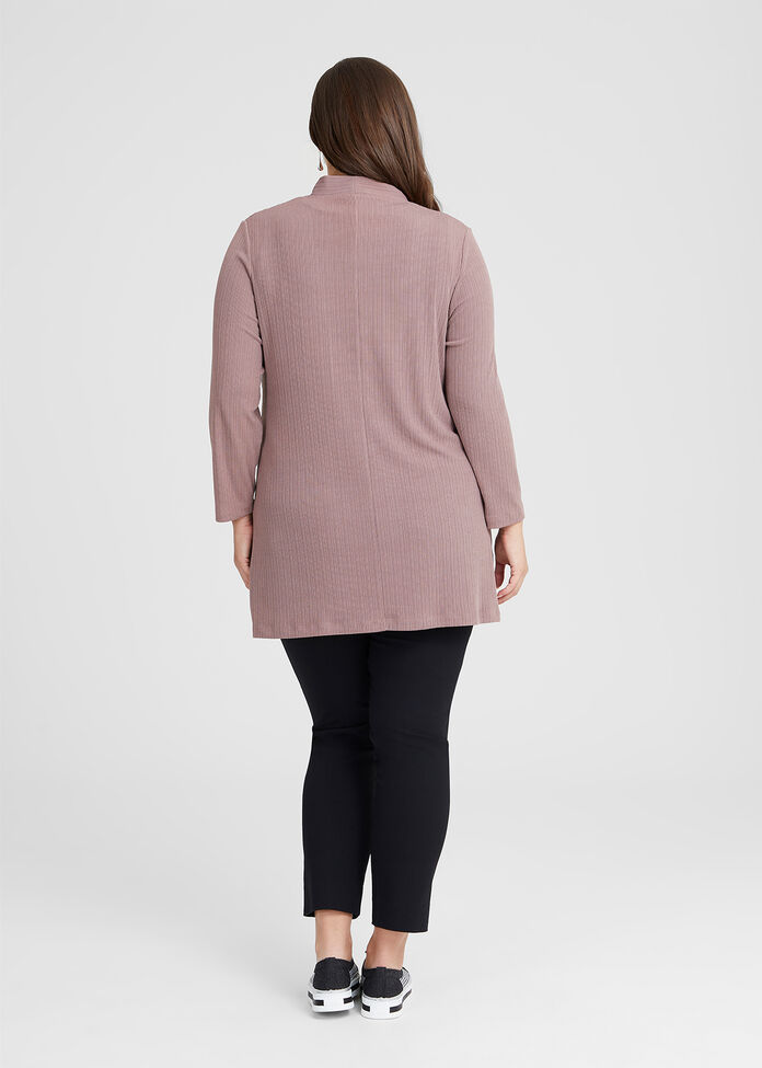 Elevated Plus Size Longline Cardigan