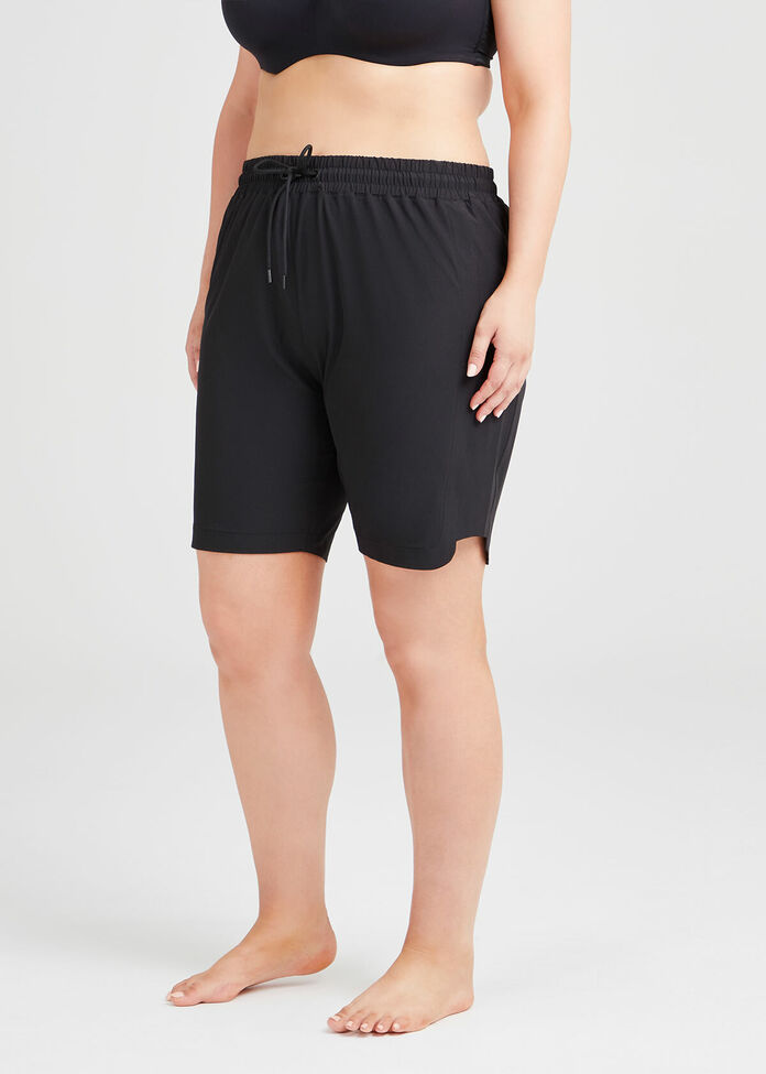 Shop Plus Size Palmer Pocket Boardshort in Black, Sizes 12-30