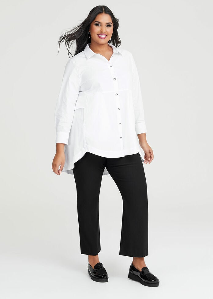 Carli Cotton Empire Shirt, , hi-res