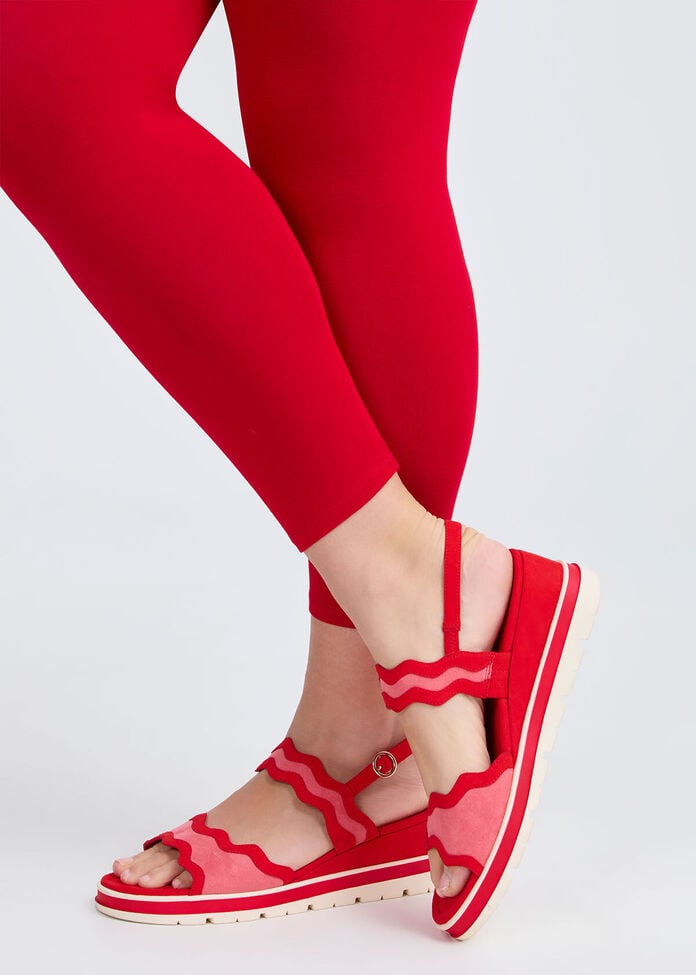 Flexible Wedge Sandal, , hi-res