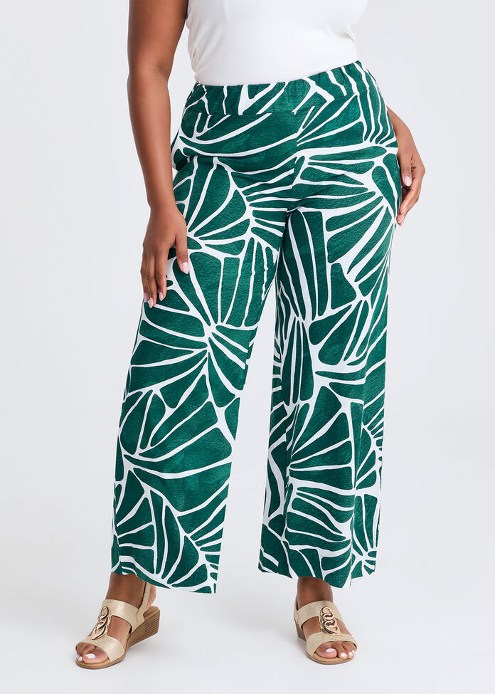 Linen Blend Trinity Pant, , hi-res