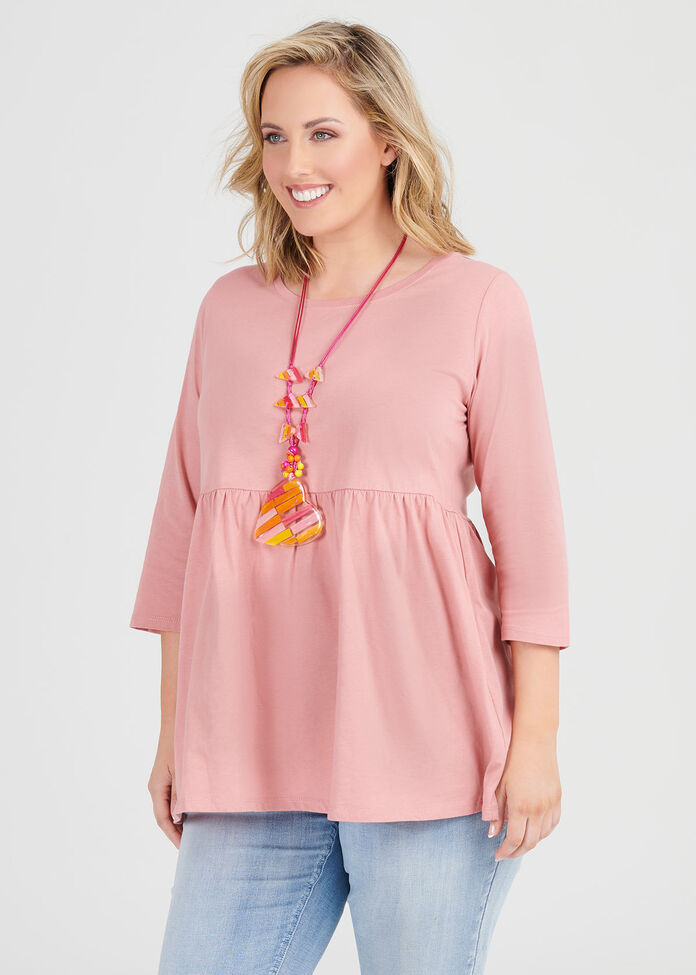 Organic Tiered Top, , hi-res