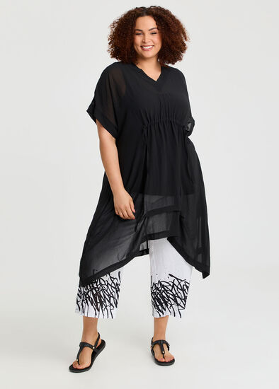 Plus Size Chiffon Sojourn Tunic