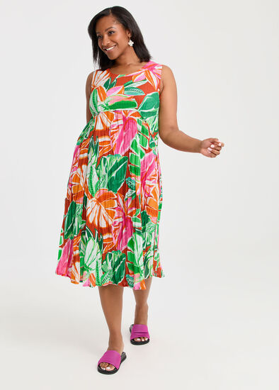 Plus Size Cotton Favourite Sleeveless Dress