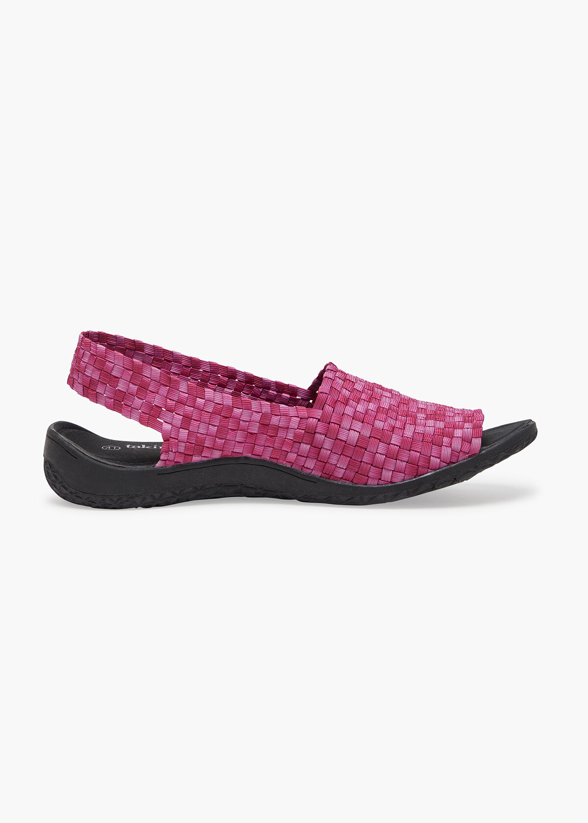 Stretch shop sandals elastic