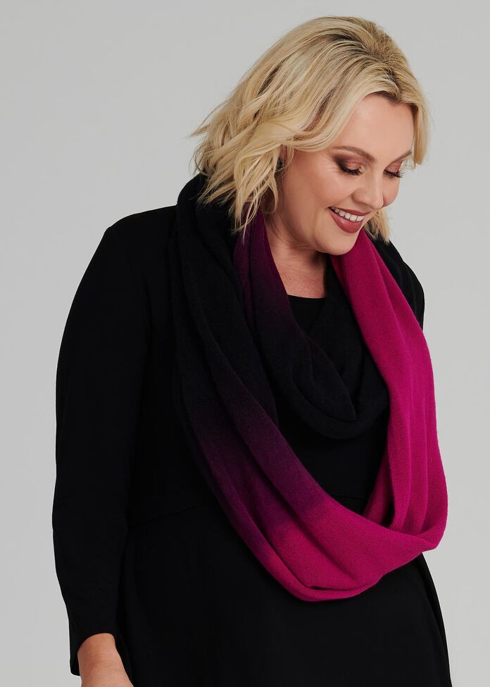 Ombre Infinity Scarf, , hi-res