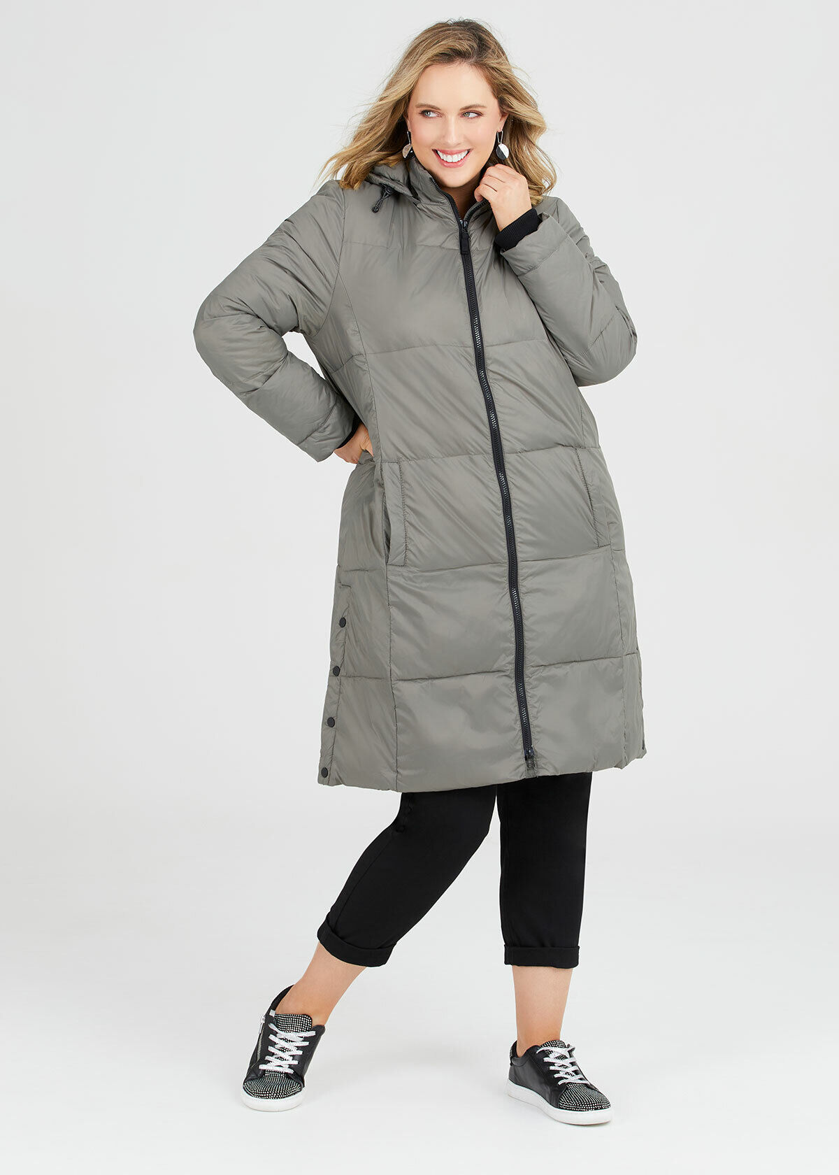 padded coat size 24