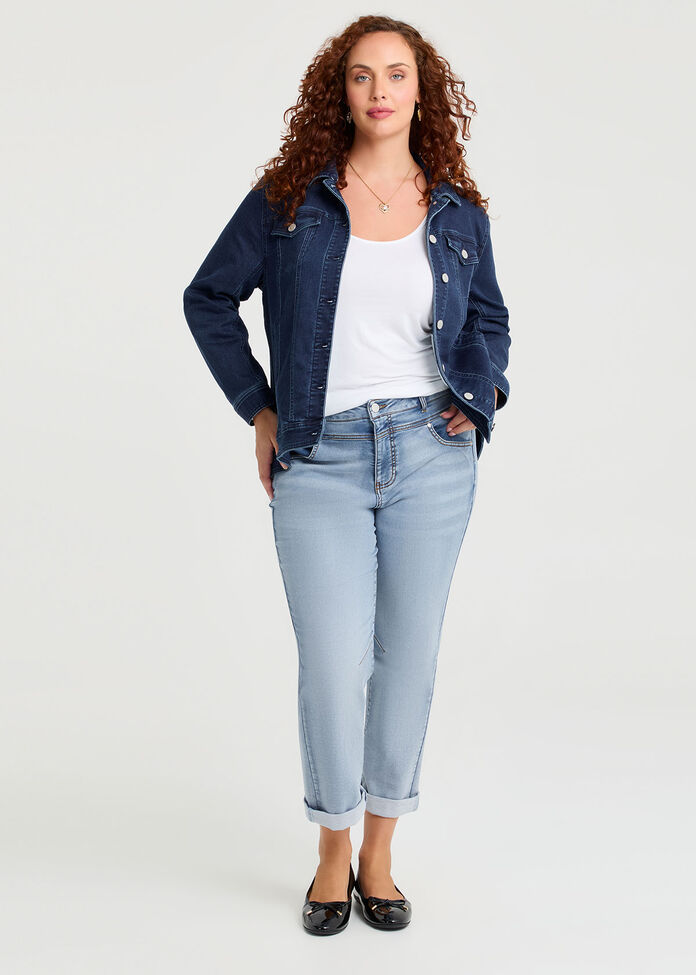The Signature Denim Jacket, , hi-res