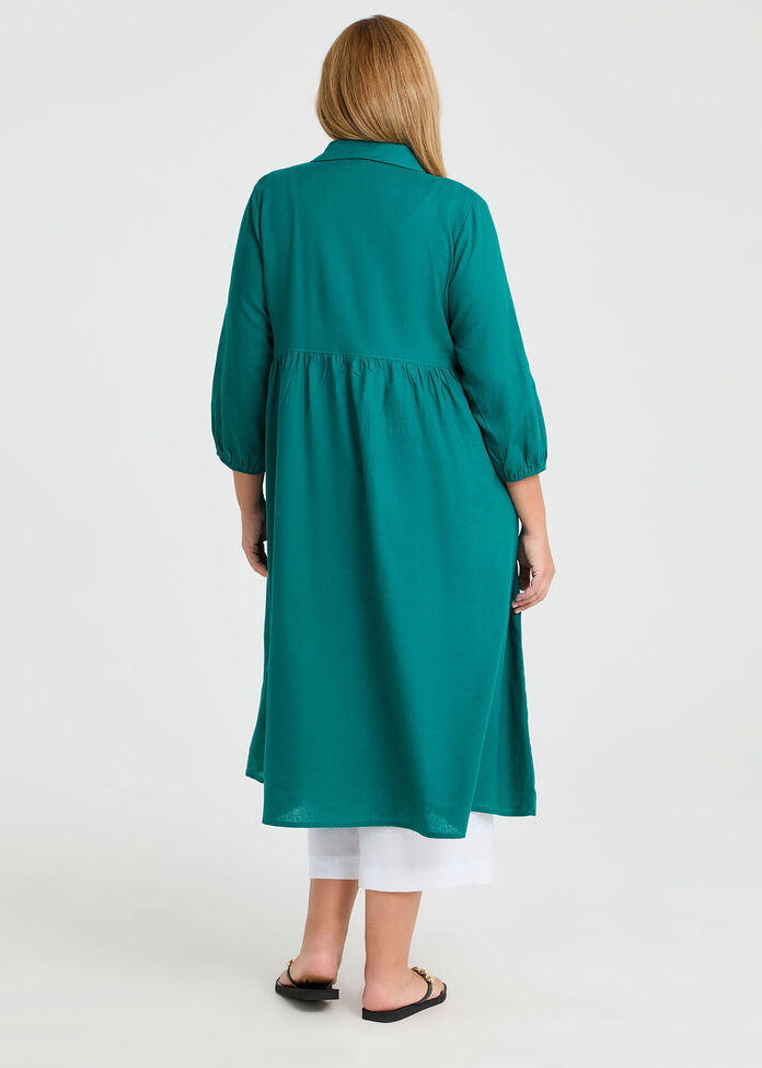 Linen Blend Isla Shirt, , hi-res