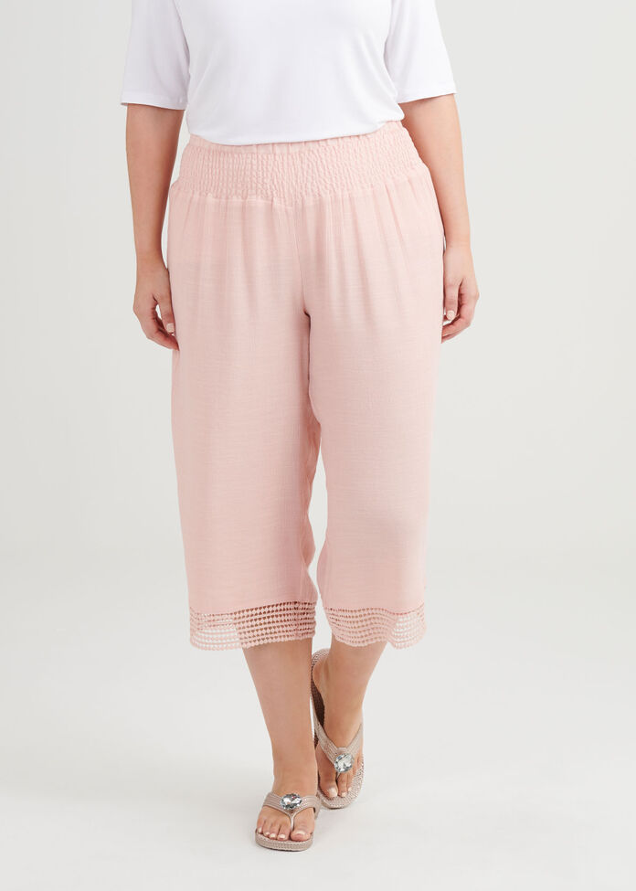 Escapade Lace Crop Pant, , hi-res