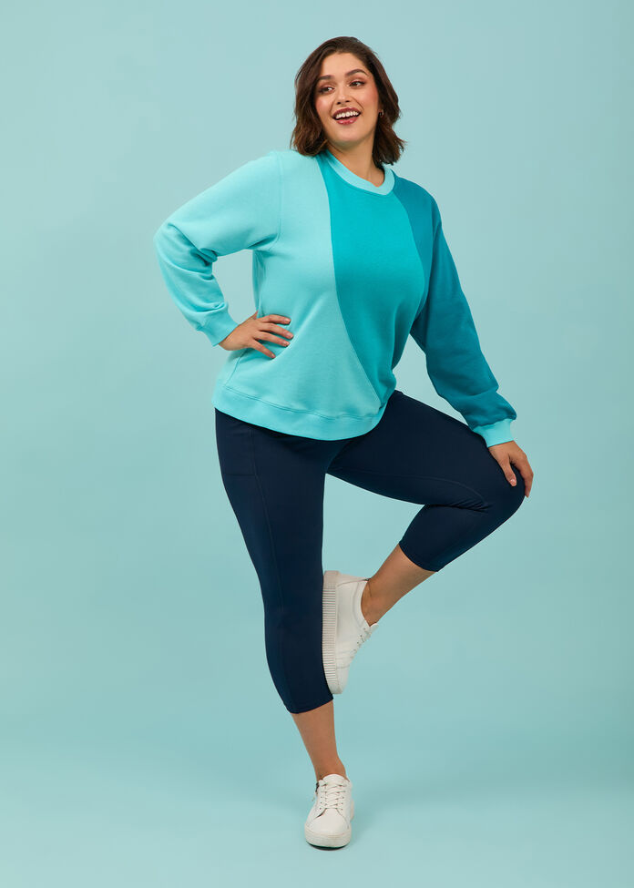 Cloud Touch Crop Pocket Legging, , hi-res