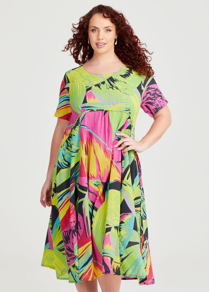 Cotton Gauze Favourite Dress, , hi-res