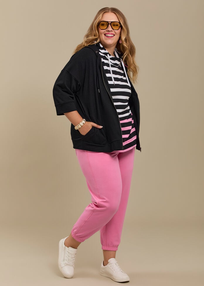 Shop Plus Size Cotton Logo Relaxed Trackpant, Red | Taking Shape NZ