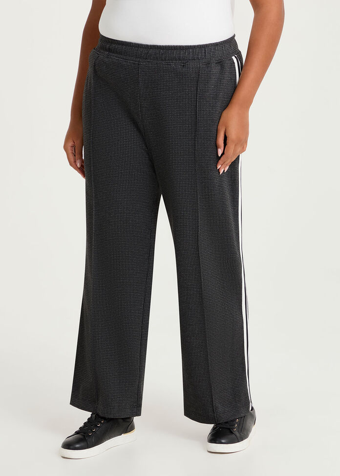 Houndstooth Side Stripe Pant, , hi-res