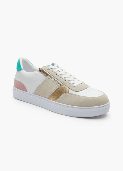 Orthotic Combo Zip Sneaker