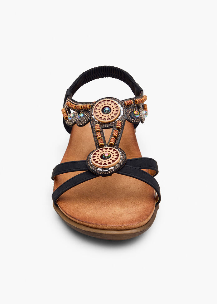 Beaded Bling Flex Sandal, , hi-res
