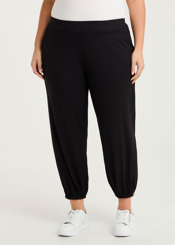 Natural Carla Balloon Pant, , hi-res