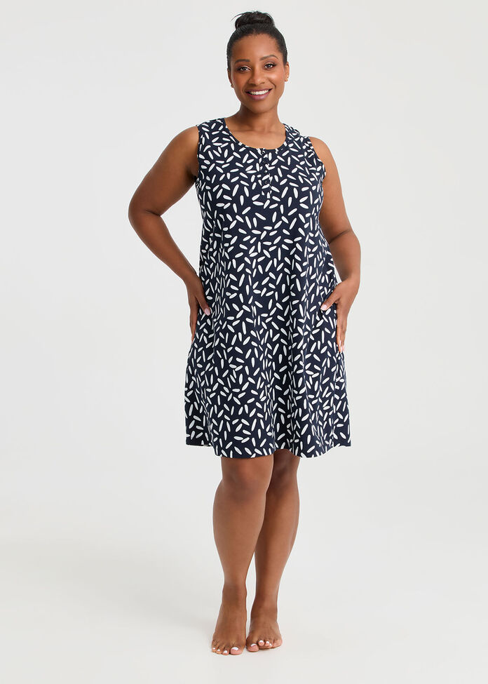 Australian Cotton Petals Nightie, , hi-res