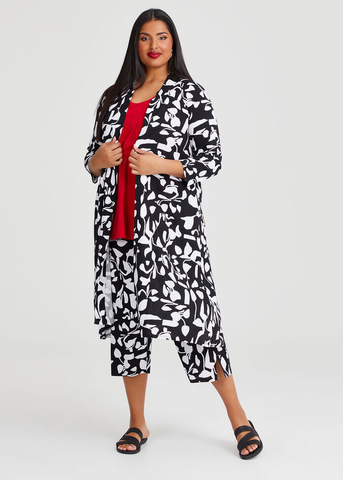 Natural Merida Abstract Pant, , hi-res