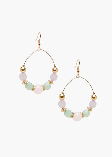 Resin Vibes Hoop Earrings