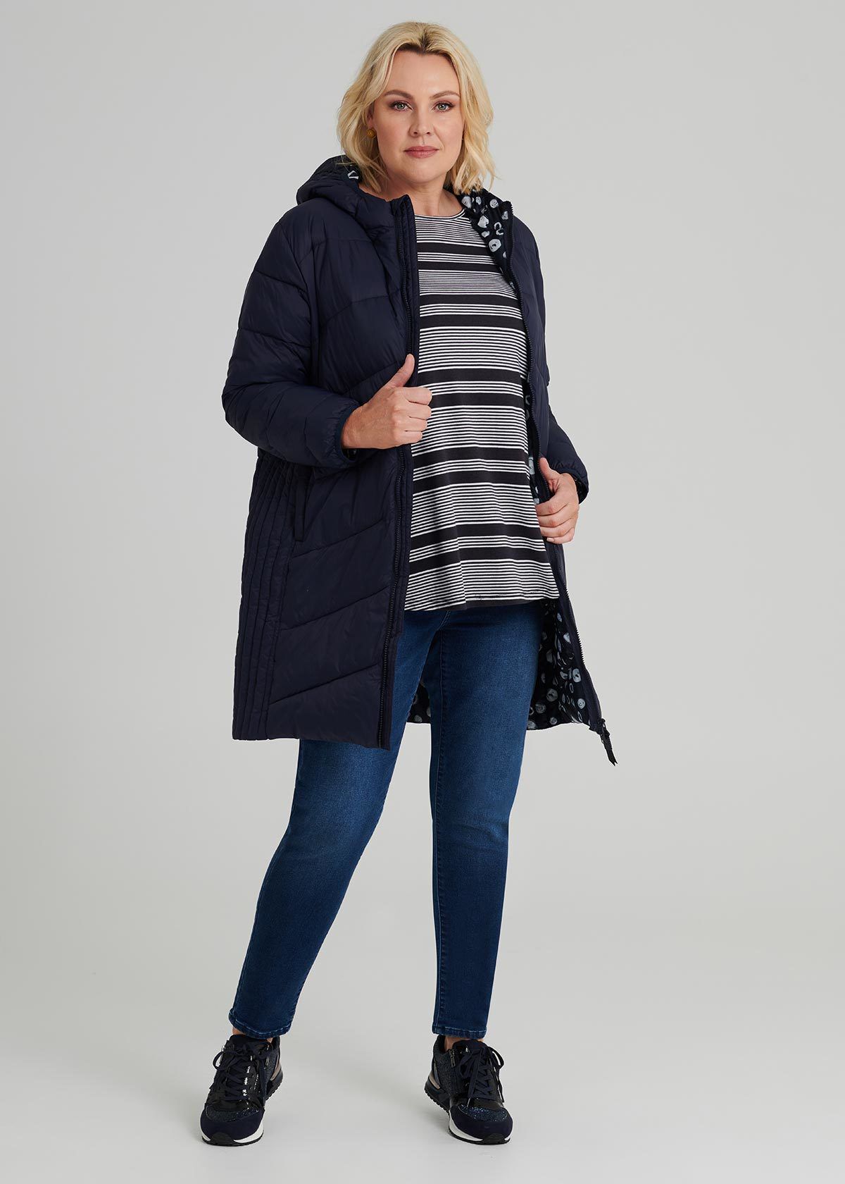 Cocoon puffer coat online