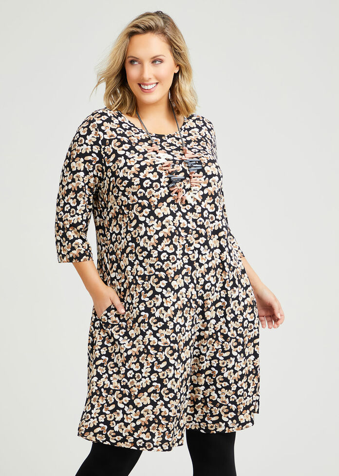Shop Plus Size Arcadia Dress in Print | Taking Shape AU