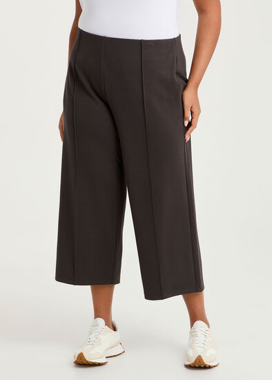 Plus Size Luxe Touch Crop Trackpant