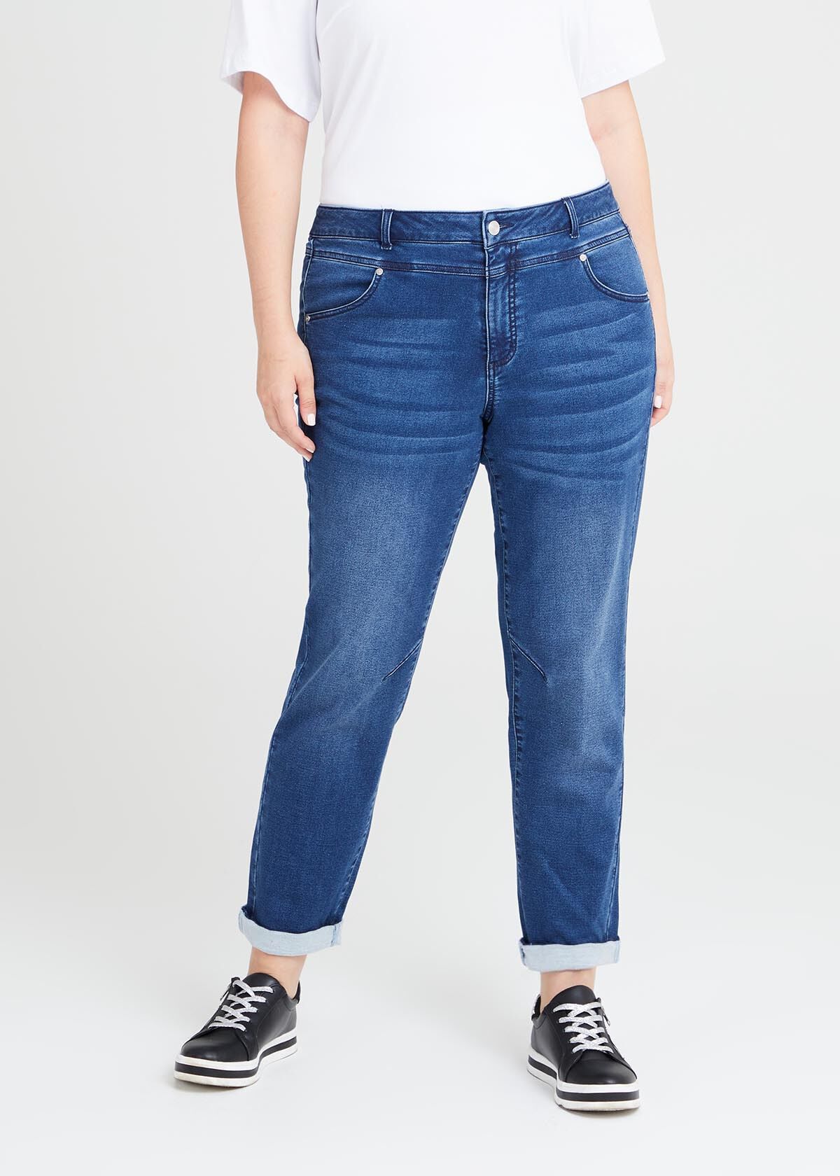 Shop Tall Easy Fit Denim Jean in Blue 