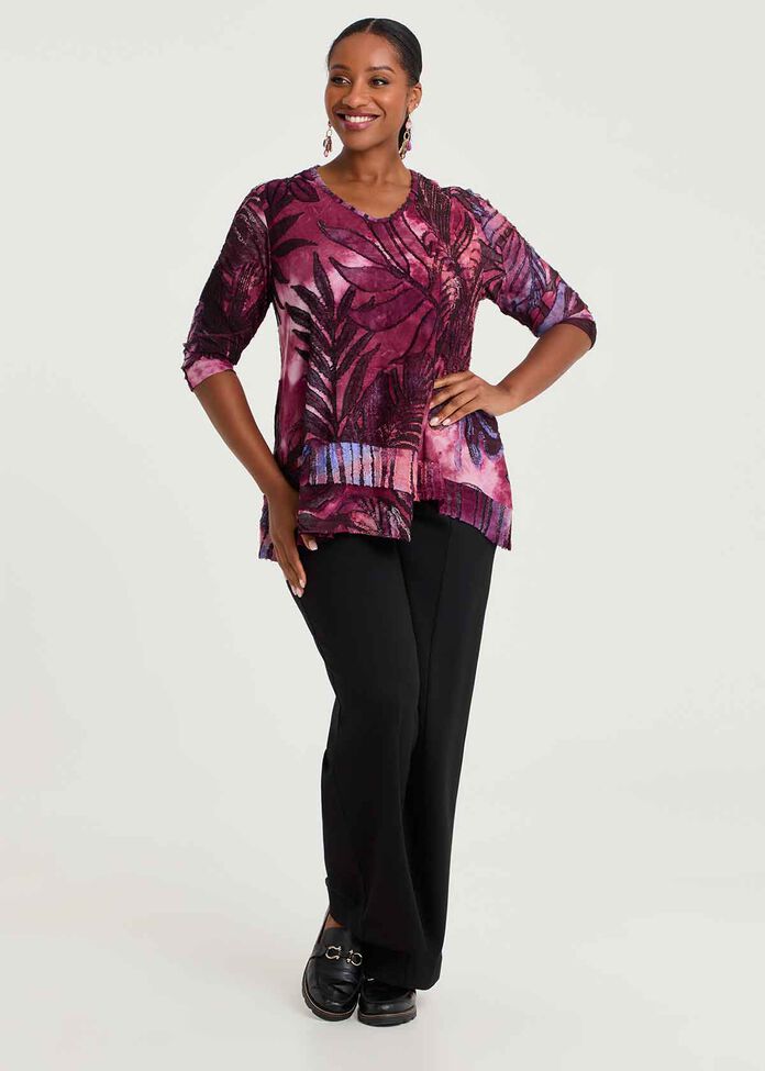 Botanical Burnout Top, , hi-res