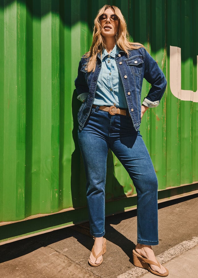 The Luxe Looker Jean, , hi-res