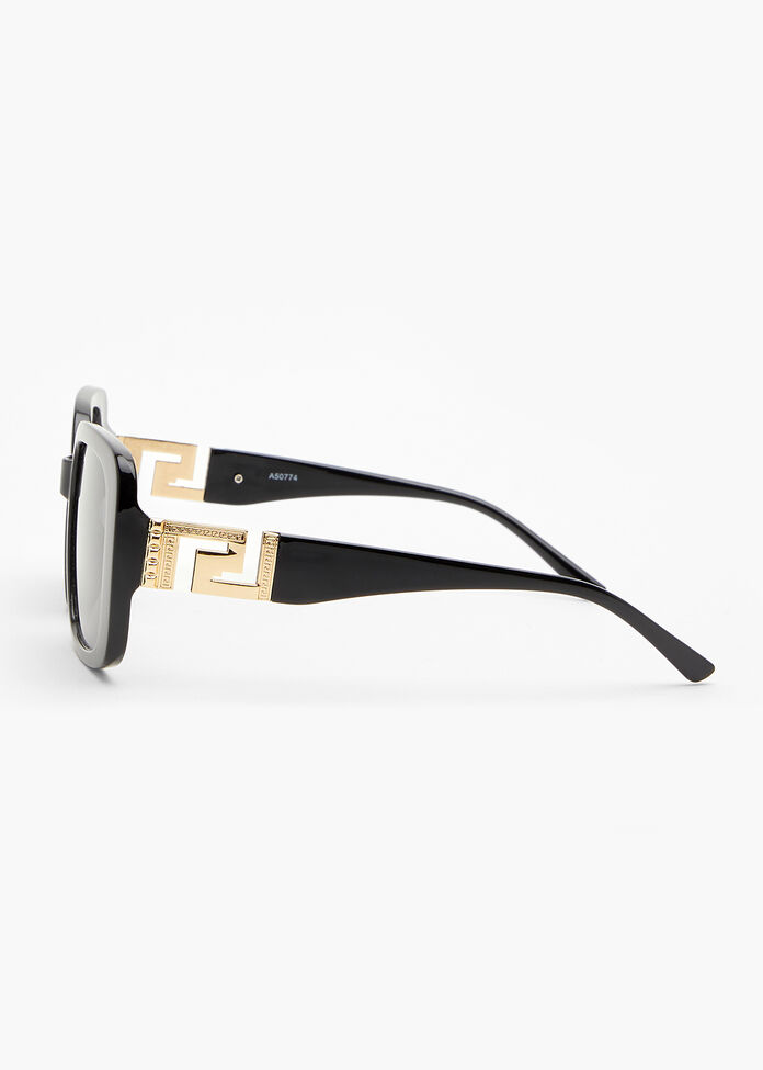 Black Classic Sunglasses, , hi-res
