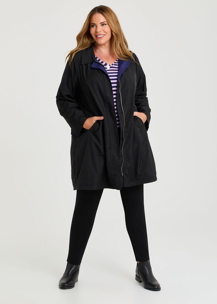 Reversible Ana Shower Resist Jacket, , hi-res