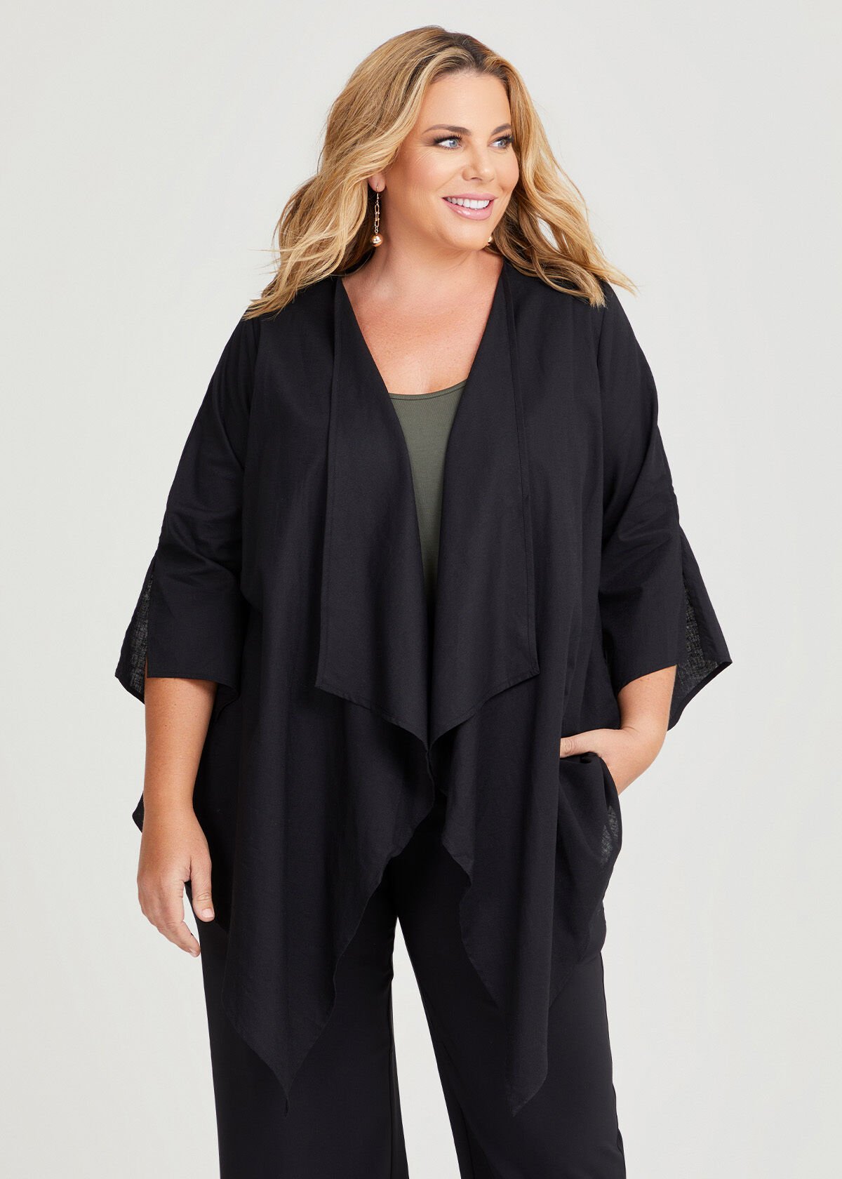 Plus Size Cardigans Long Short Sleeve Taking Shape USA
