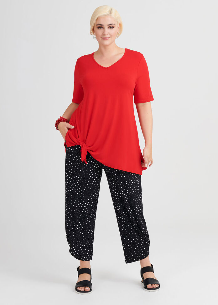 Bamboo Side Tie Top, , hi-res