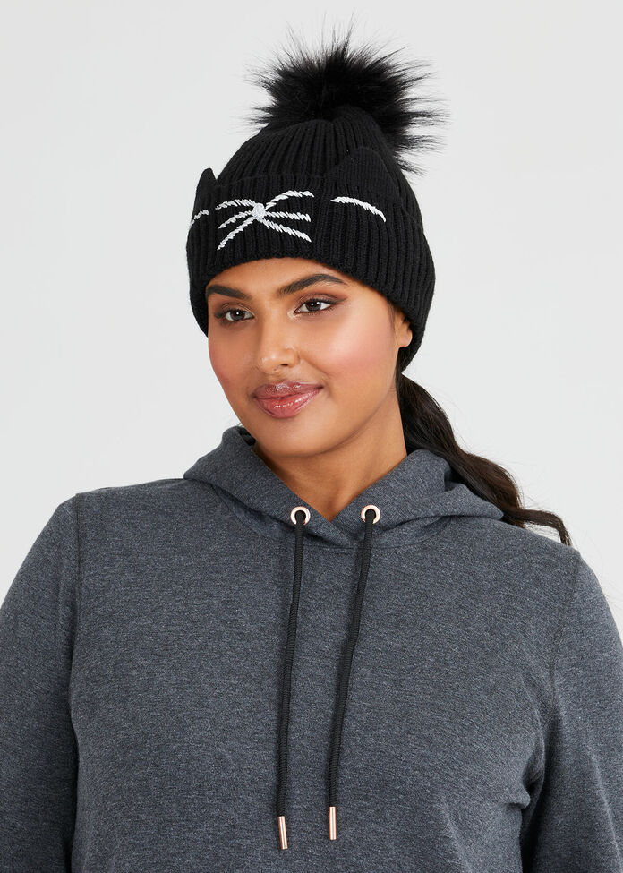 Kitty Cat Beanie, , hi-res