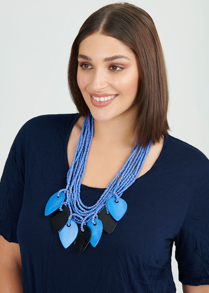 Got The Blues Necklace, , hi-res