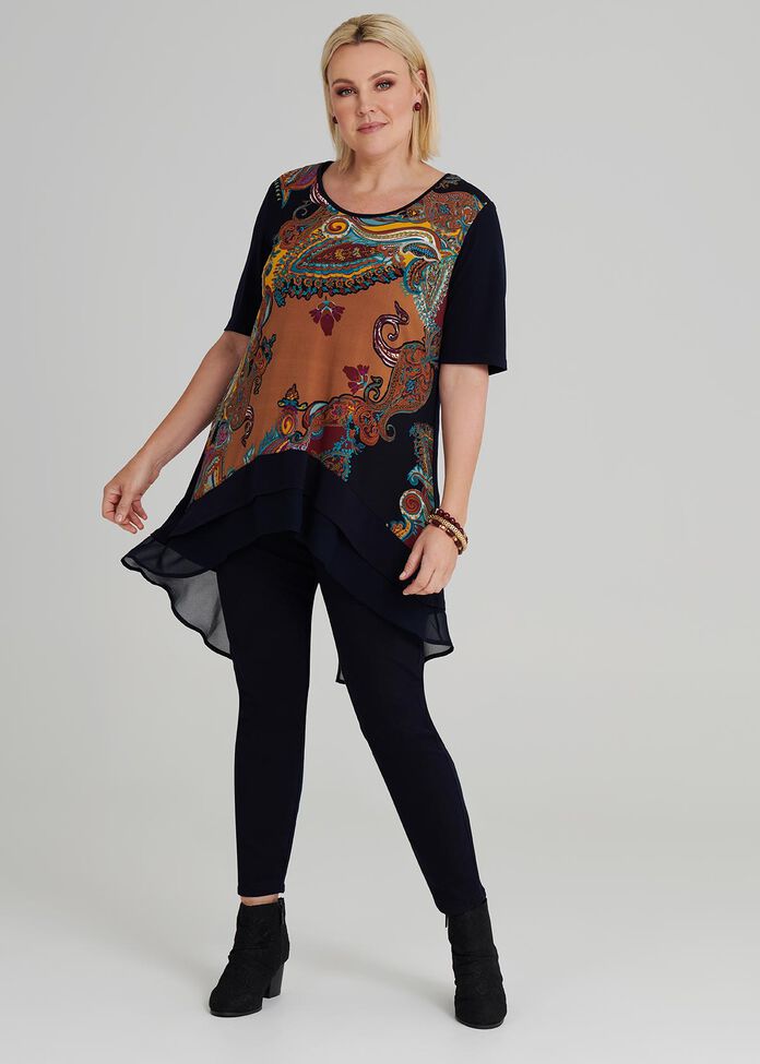 Paisley Luna Top, , hi-res