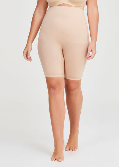 Plus Size High Waisted Control Short