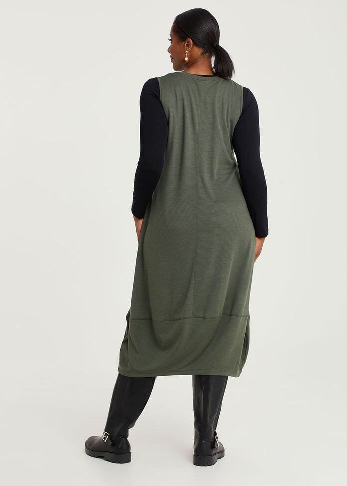 Shop Plus Size Natural Halo Ponte Dress, Green | Taking Shape AU