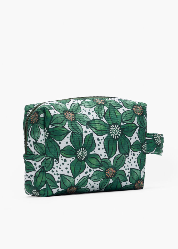 Printed Cosmetic Bag, , hi-res