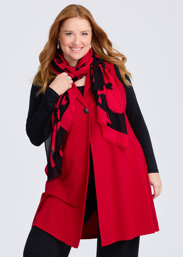 Poppy Scarf, , hi-res