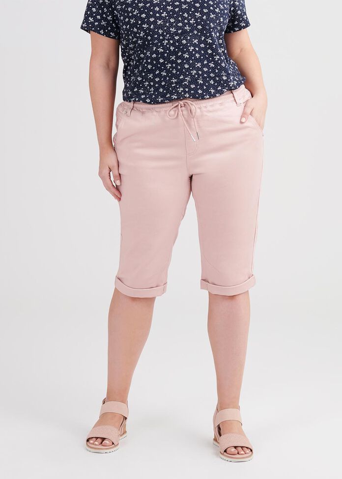 The Relaxed Crop Jogger, , hi-res