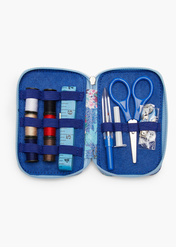 Floral Tile Sewing Kit, , hi-res
