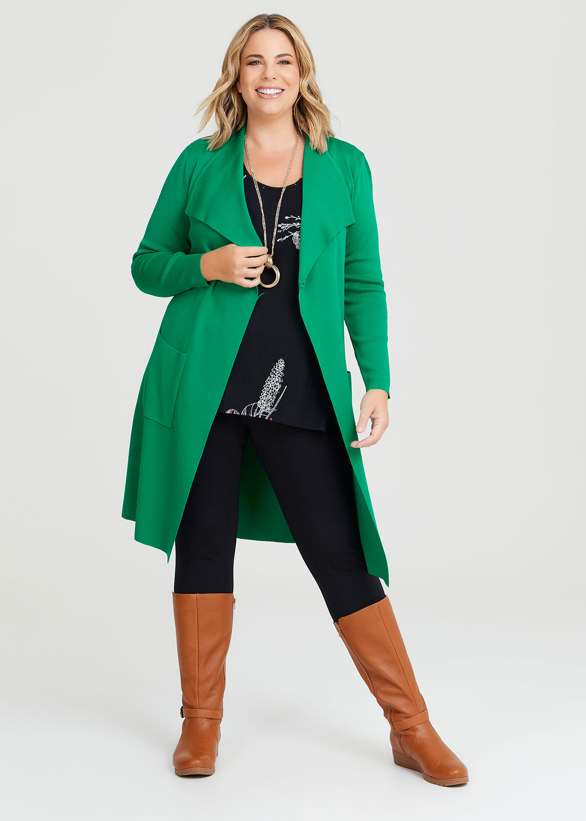 Green envy coat hot sale