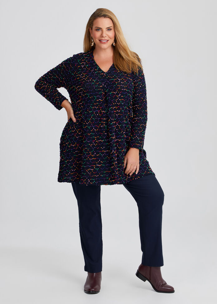 Popcorn Longline Tunic, , hi-res