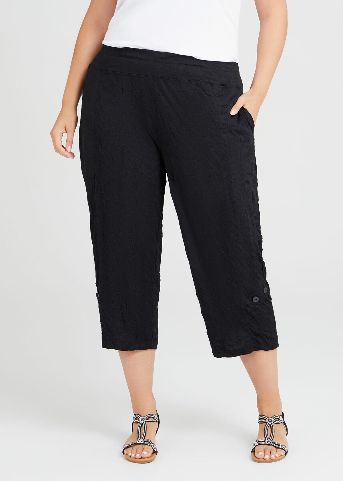 Plus Size Capri Pants and Crop Pants 