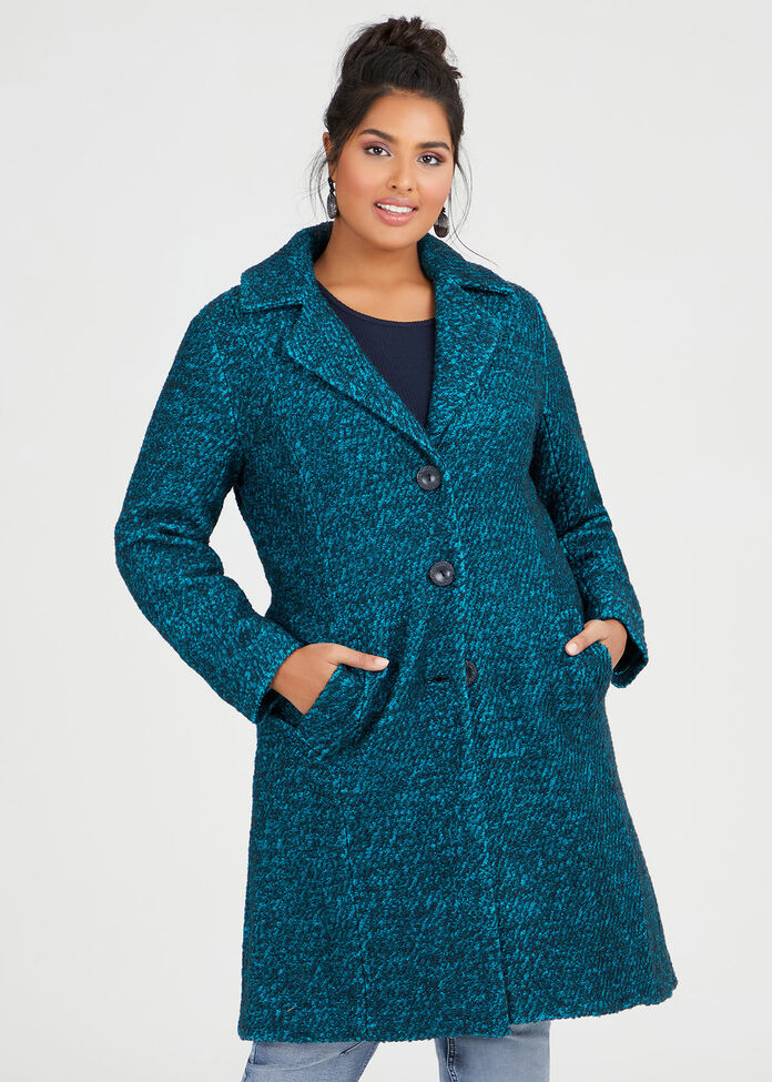 Shop Plus Size Adore You Jacket in Blue | Sizes 12-30 | Taking Shape AU